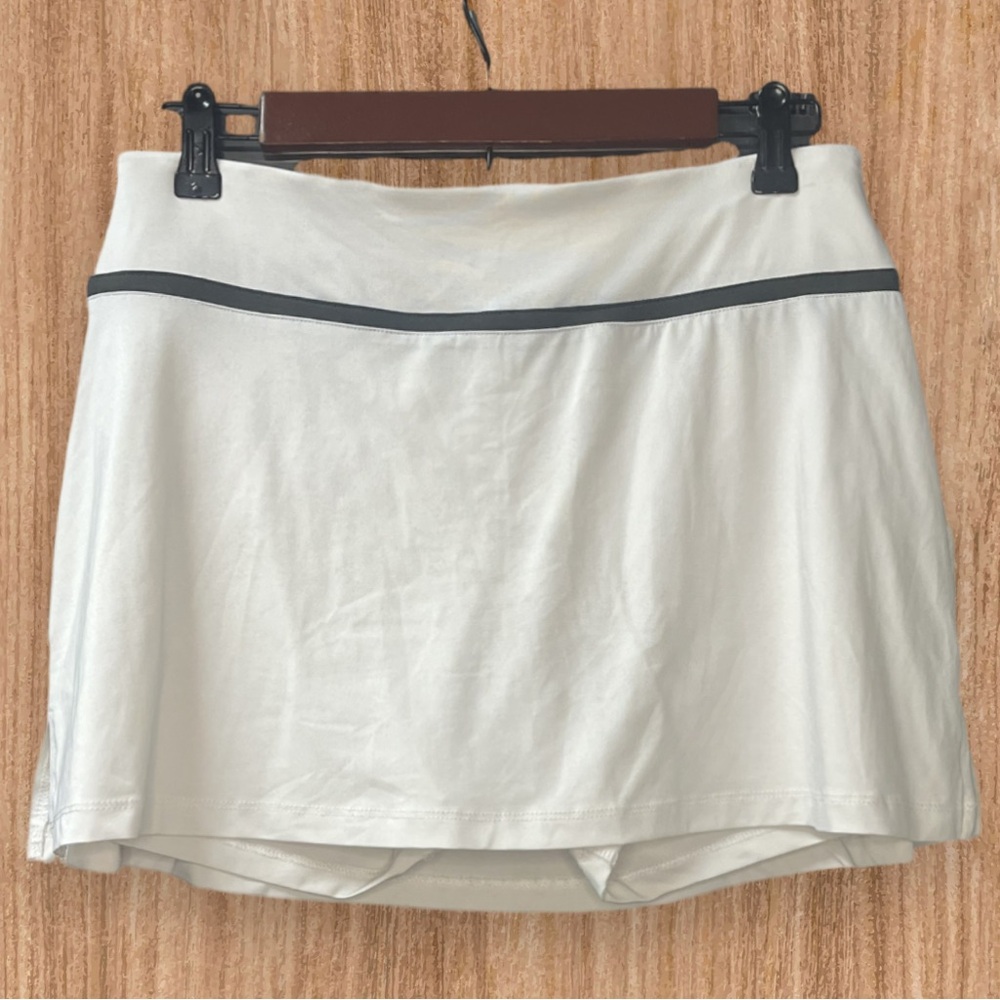 Fila White Skort with Black Trim
